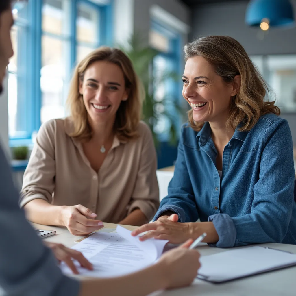 Les fondateurs de CoachBleu dans leur premier bureau